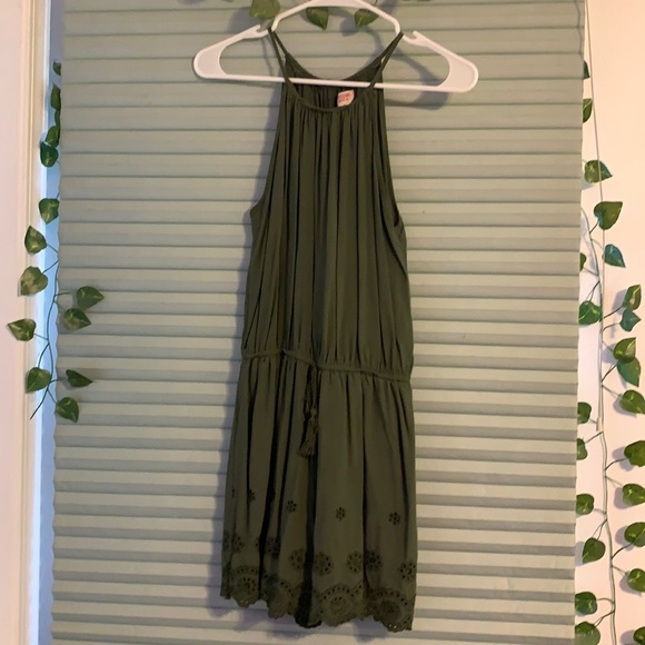 Mossimo Supply Co. Pants - Green Romper